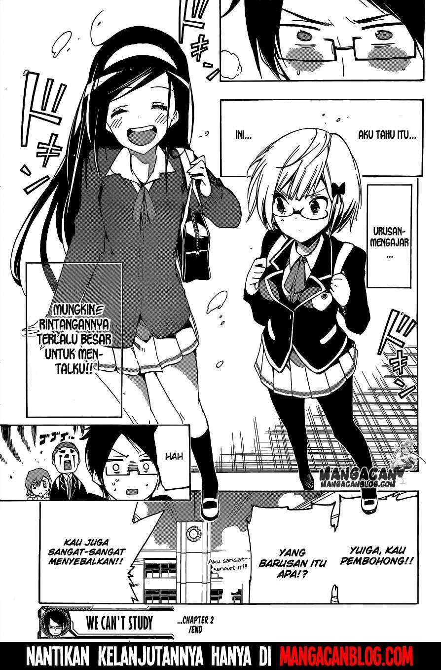 Bokutachi wa Benkyou ga Dekinai Chapter 2 - halaman 25