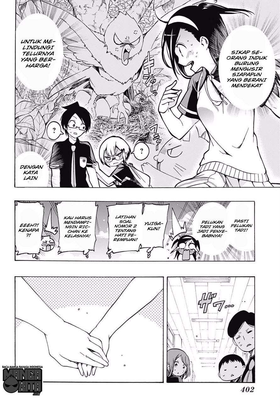 Bokutachi wa Benkyou ga Dekinai Chapter 20 - halaman 9