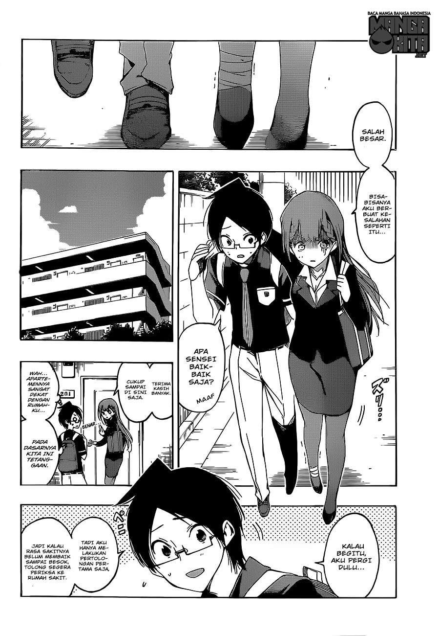 Bokutachi wa Benkyou ga Dekinai Chapter 22 - halaman 7