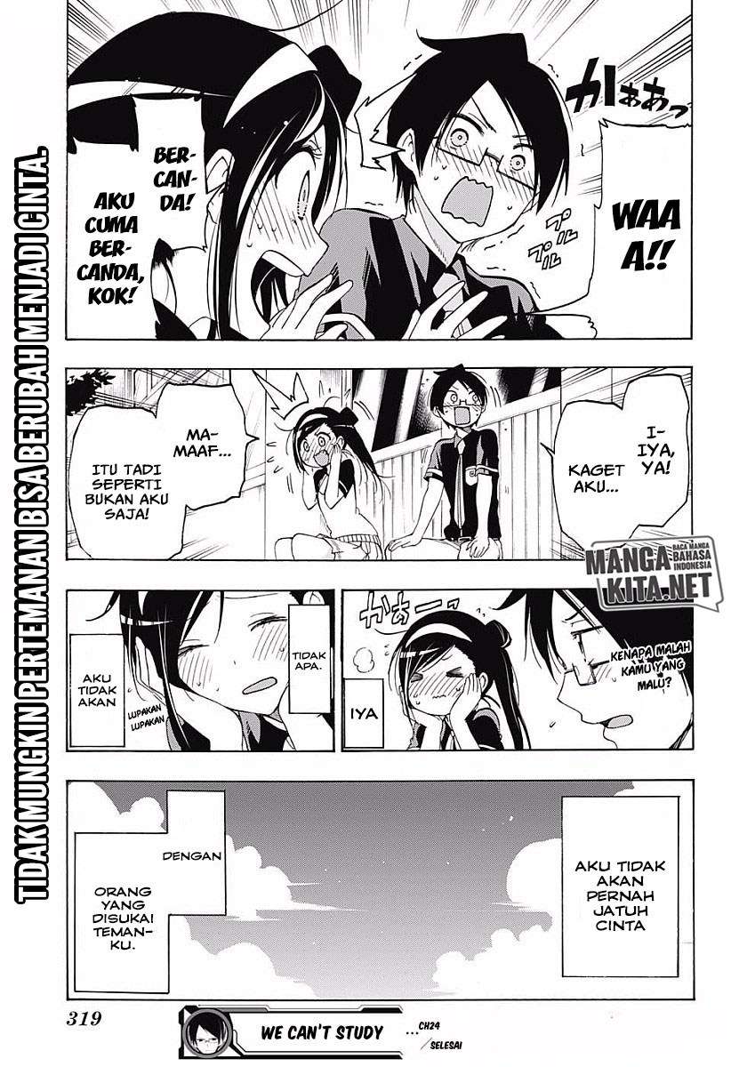 Bokutachi wa Benkyou ga Dekinai Chapter 24 - halaman 20
