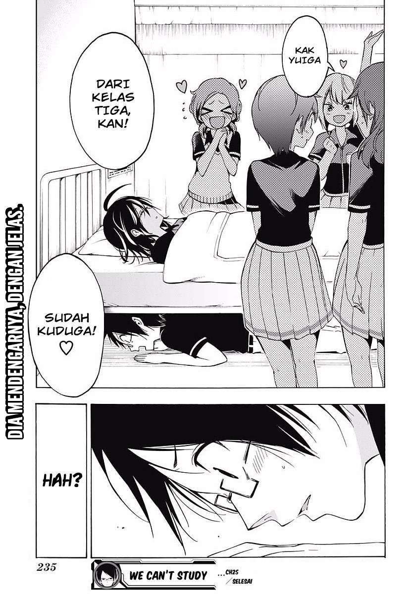 Bokutachi wa Benkyou ga Dekinai Chapter 25 - halaman 20