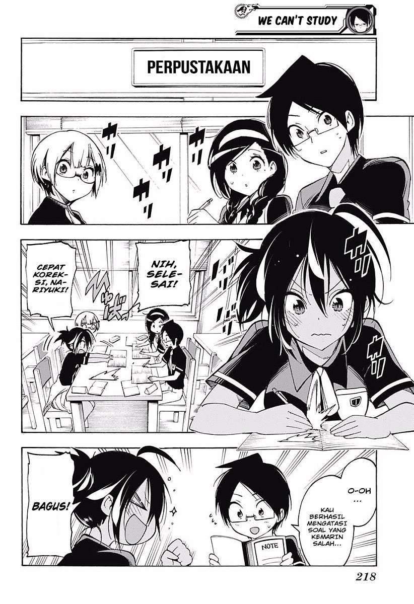 Bokutachi wa Benkyou ga Dekinai Chapter 25 - halaman 3