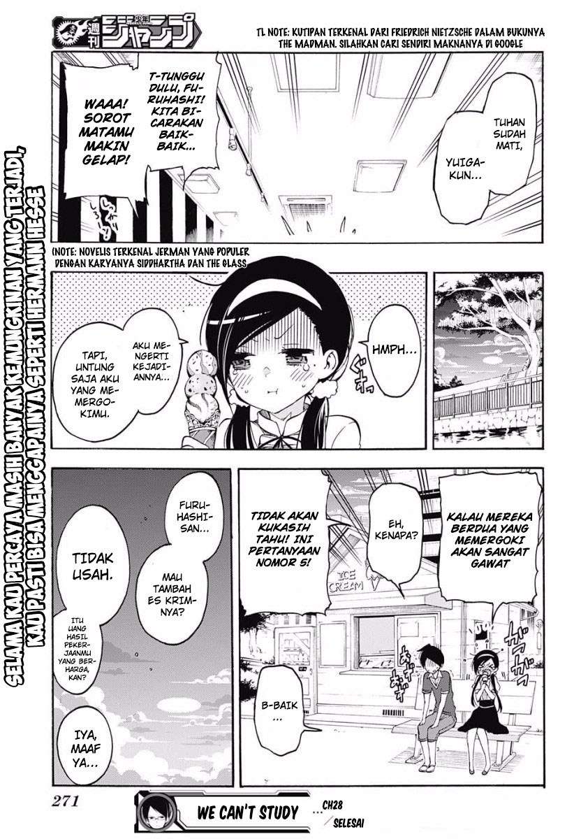 Bokutachi wa Benkyou ga Dekinai Chapter 28 - halaman 20