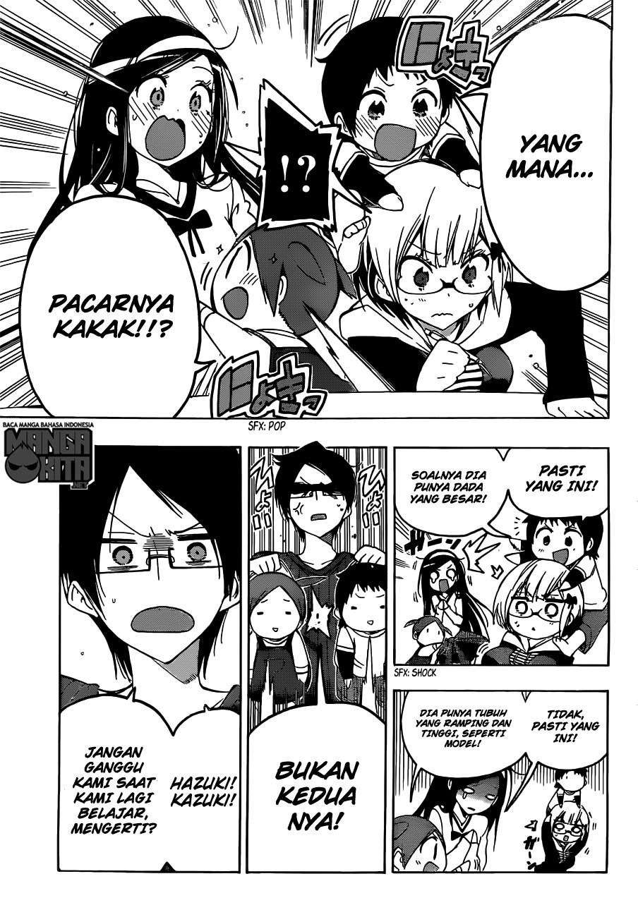 Bokutachi wa Benkyou ga Dekinai Chapter 3 - halaman 8