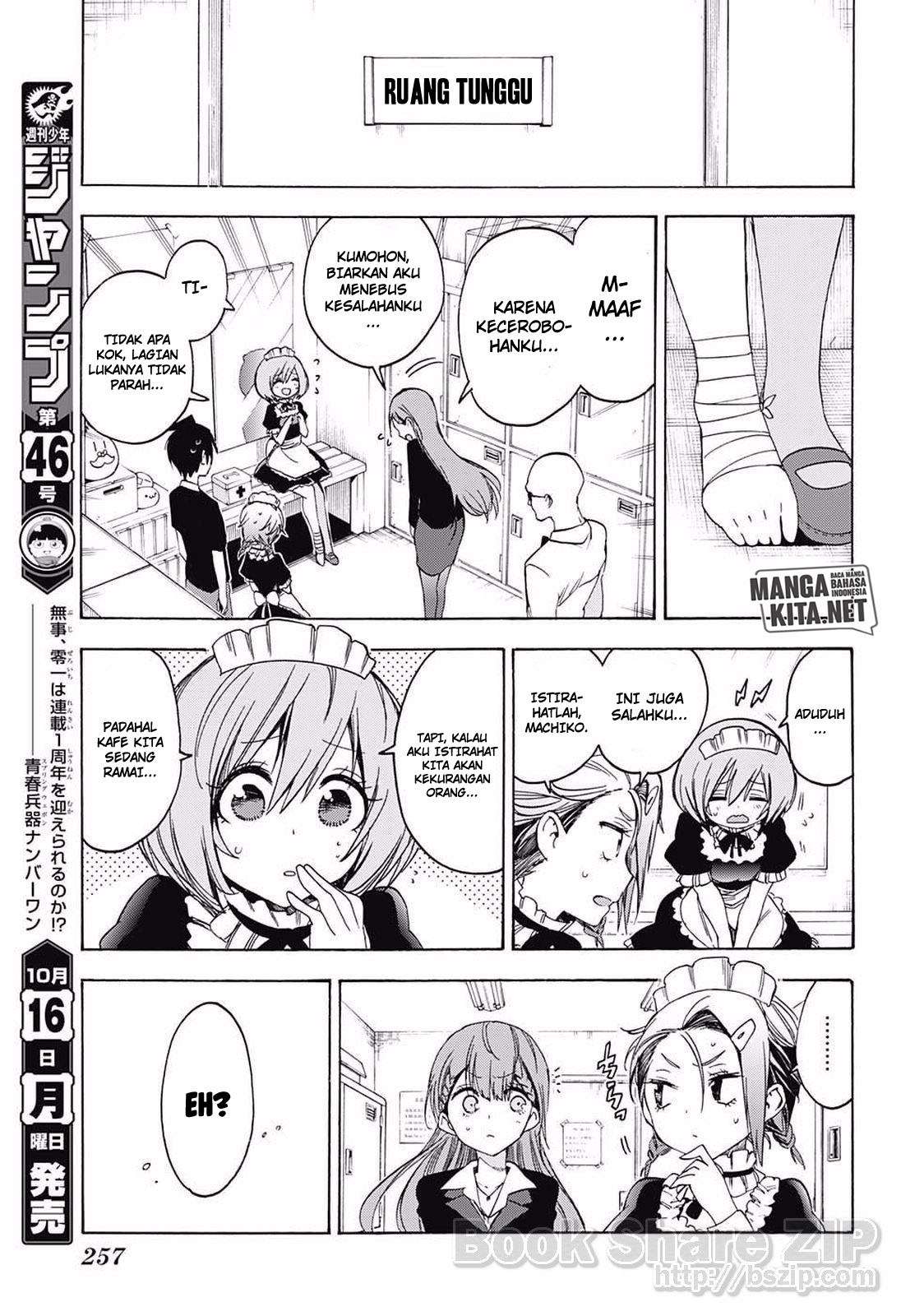 Bokutachi wa Benkyou ga Dekinai Chapter 34 - halaman 10