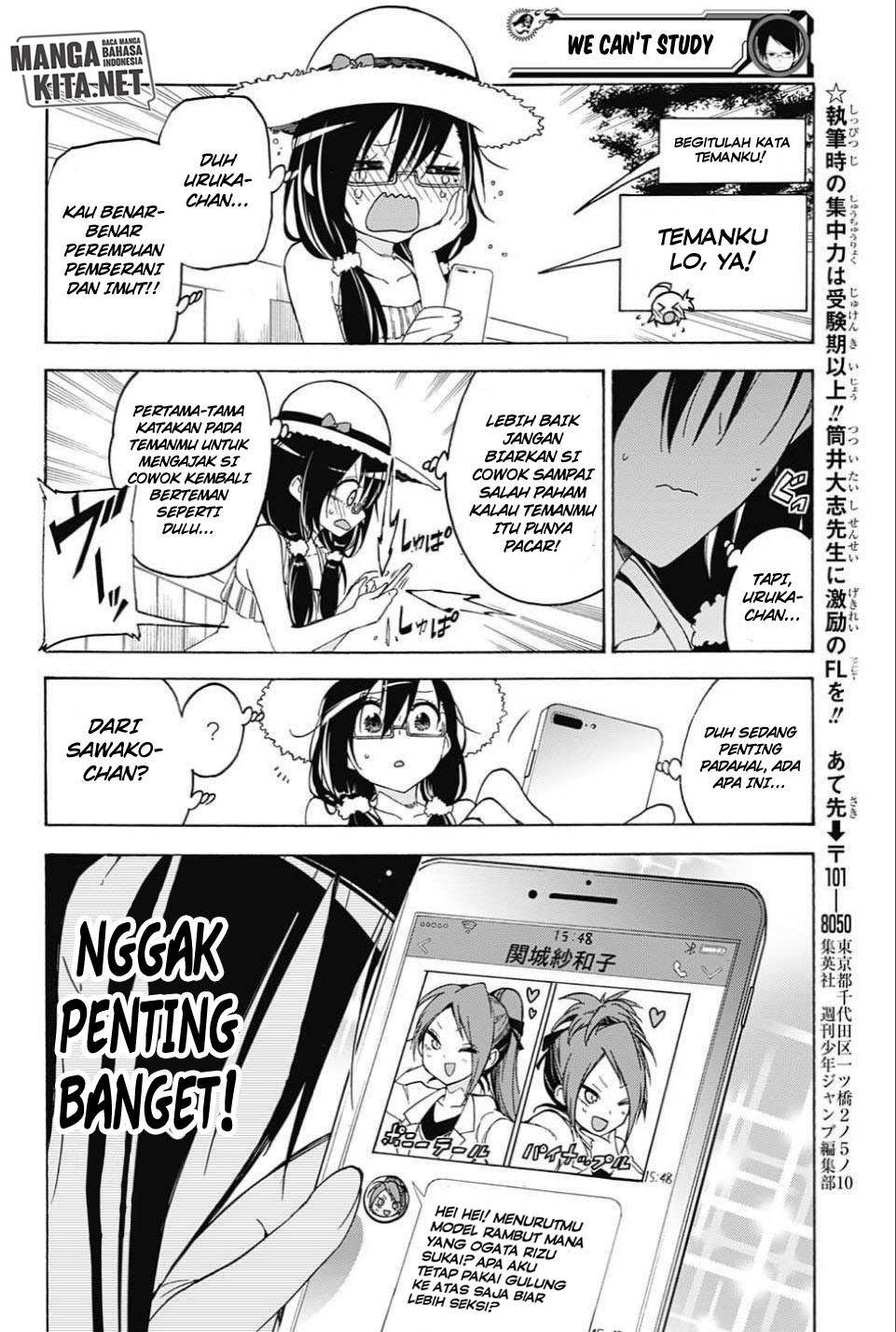 Bokutachi wa Benkyou ga Dekinai Chapter 35 - halaman 15