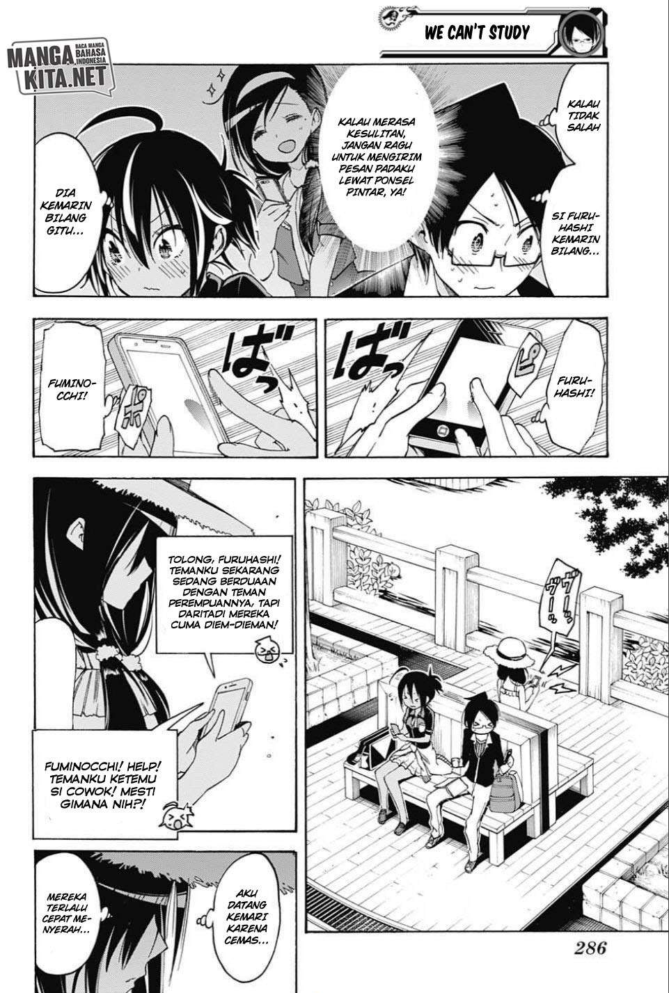 Bokutachi wa Benkyou ga Dekinai Chapter 35 - halaman 7