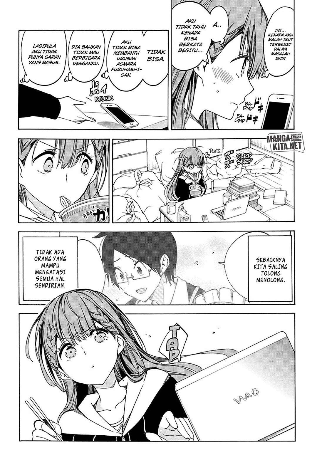Bokutachi wa Benkyou ga Dekinai Chapter 37 - halaman 17