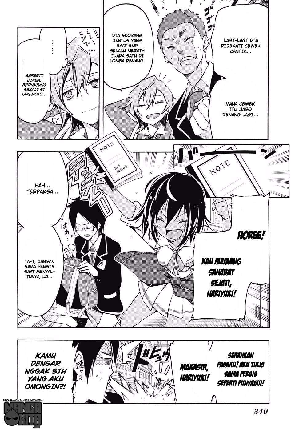 Bokutachi wa Benkyou ga Dekinai Chapter 4 - halaman 5