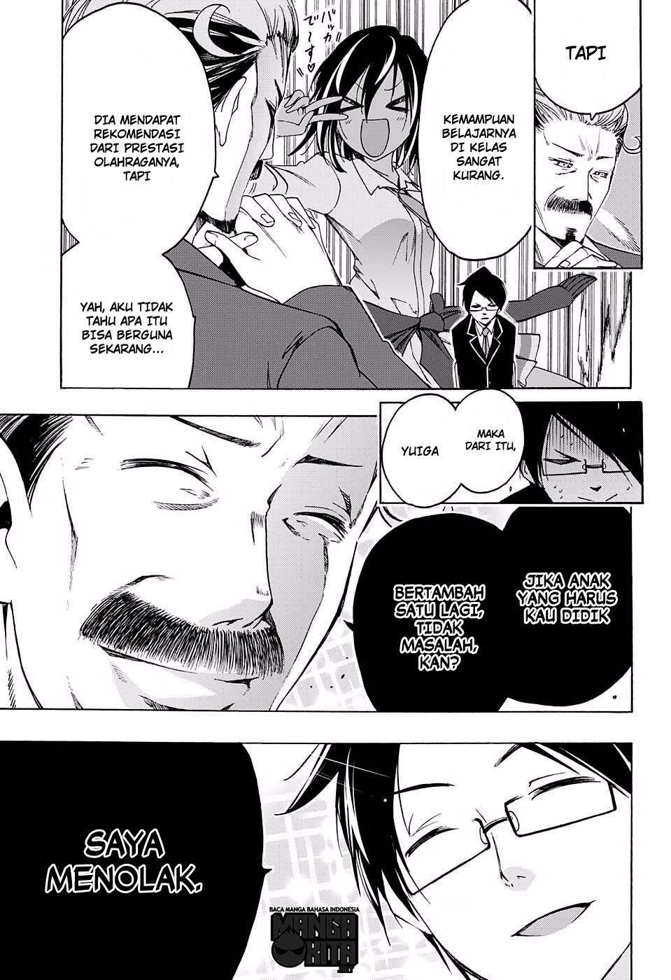 Bokutachi wa Benkyou ga Dekinai Chapter 4 - halaman 8