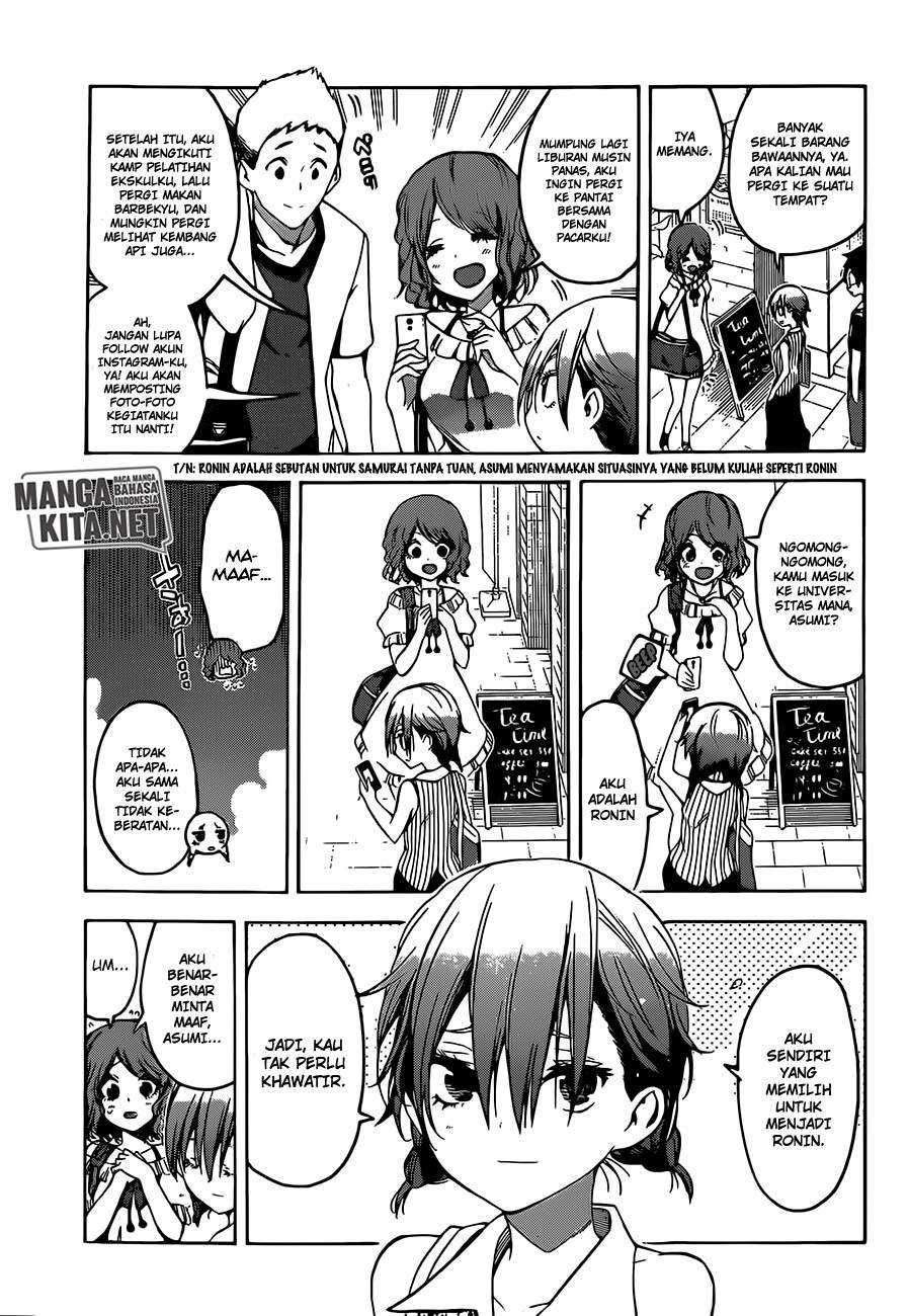 Bokutachi wa Benkyou ga Dekinai Chapter 40 - halaman 6