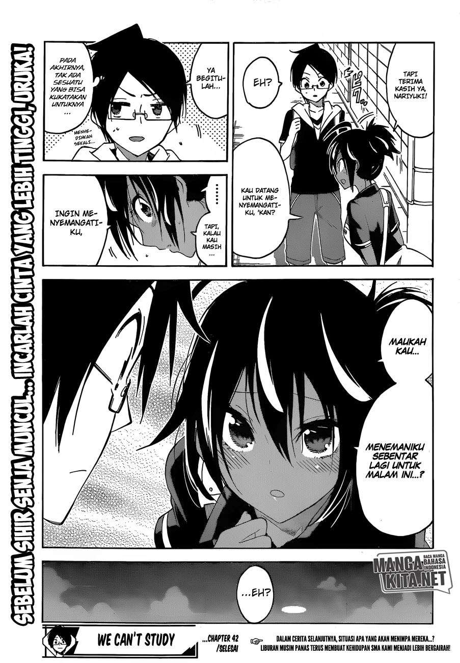 Bokutachi wa Benkyou ga Dekinai Chapter 42 - halaman 22
