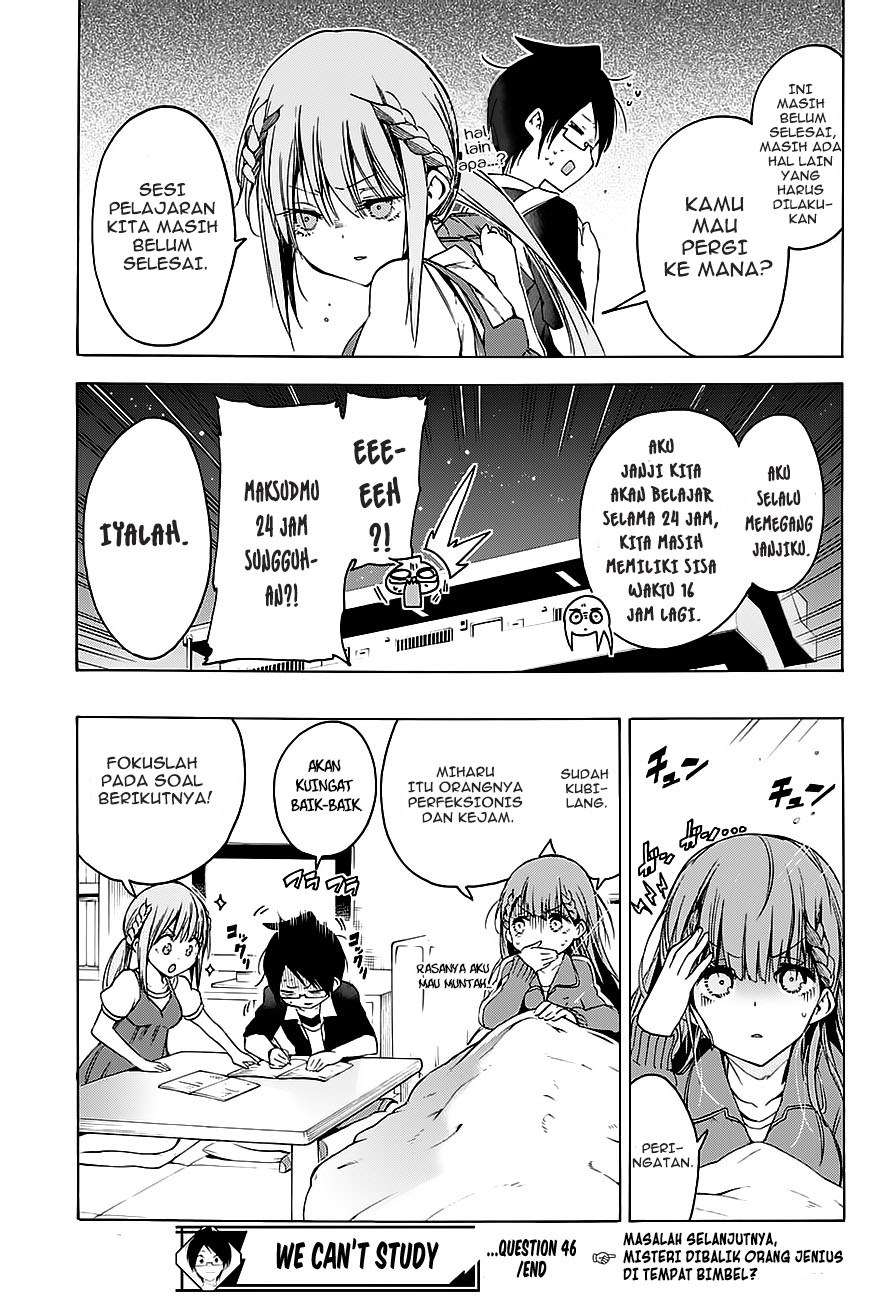 Bokutachi wa Benkyou ga Dekinai Chapter 46 - halaman 20