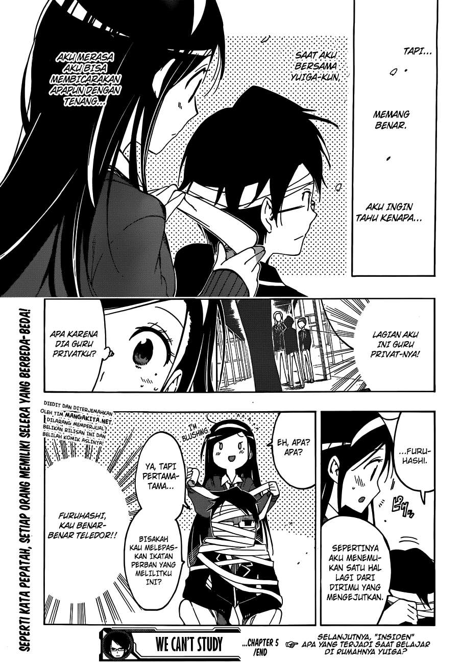Bokutachi wa Benkyou ga Dekinai Chapter 5 - halaman 20