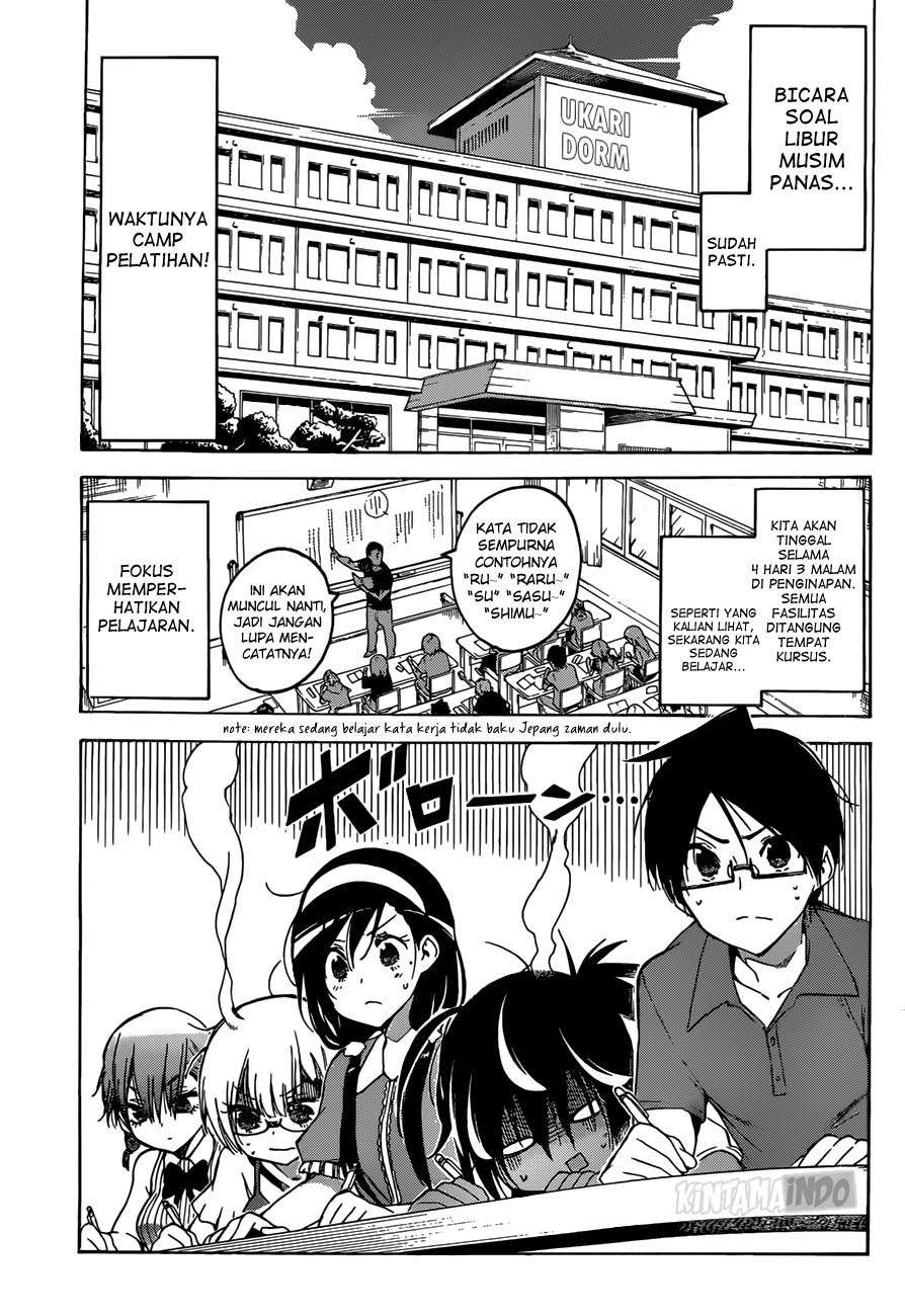 Bokutachi wa Benkyou ga Dekinai Chapter 50 - halaman 5