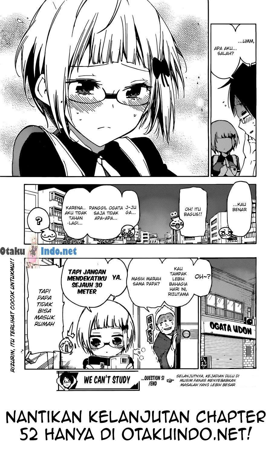 Bokutachi wa Benkyou ga Dekinai Chapter 51 - halaman 19