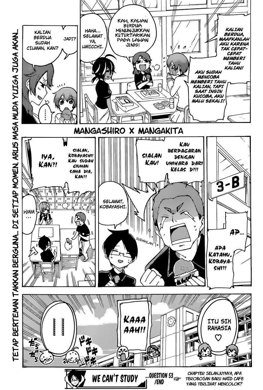 Bokutachi wa Benkyou ga Dekinai Chapter 53 - halaman 21