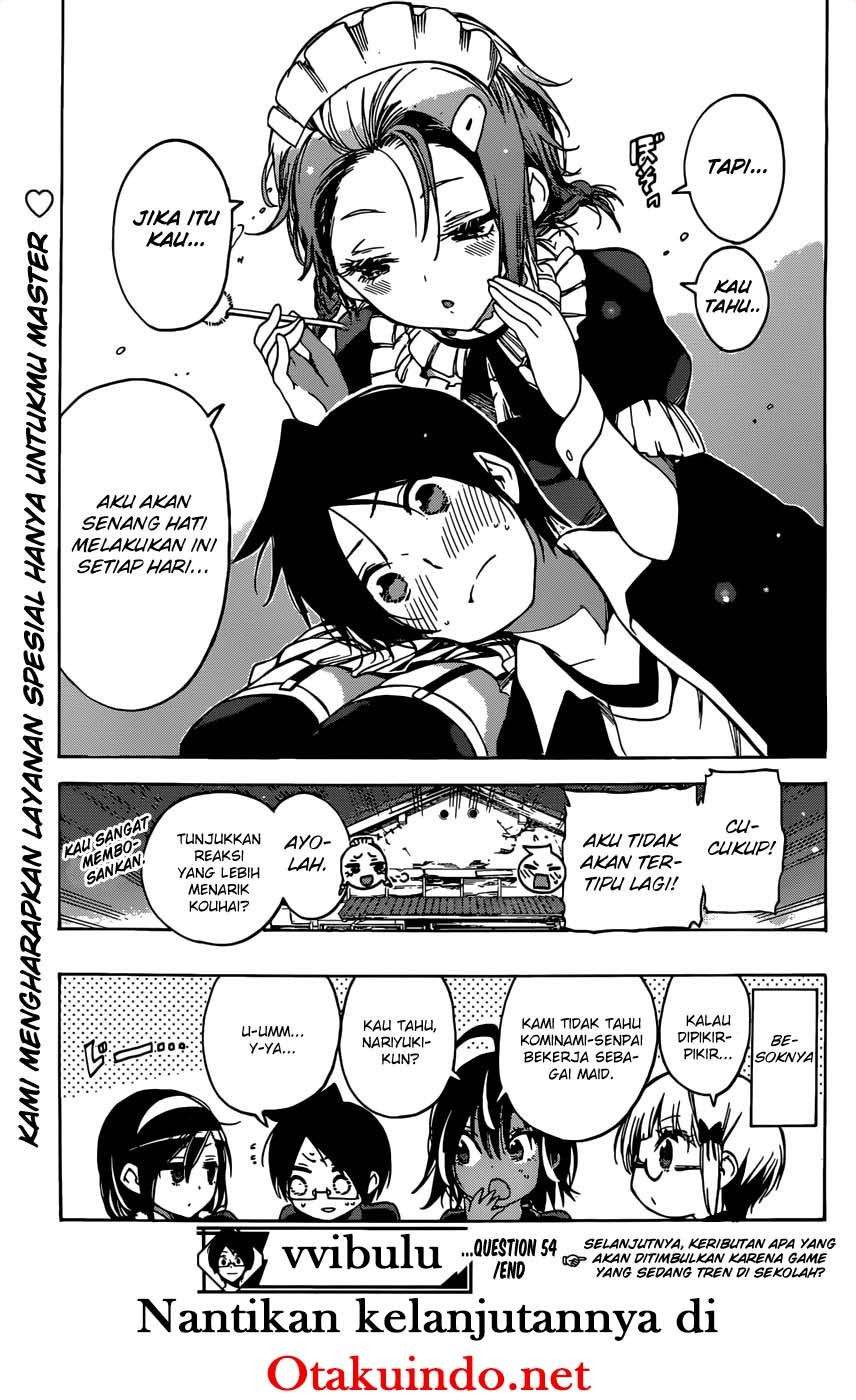 Bokutachi wa Benkyou ga Dekinai Chapter 54 - halaman 20