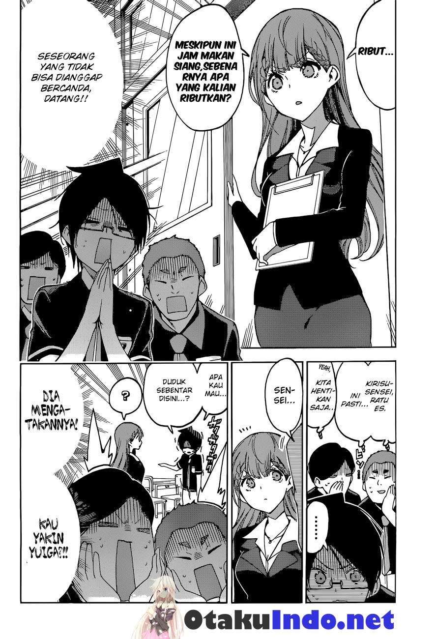 Bokutachi wa Benkyou ga Dekinai Chapter 55 - halaman 14