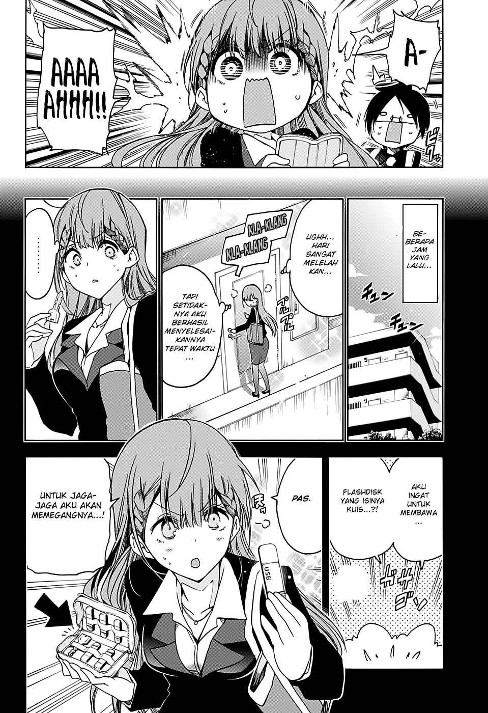 Bokutachi wa Benkyou ga Dekinai Chapter 56 - halaman 16