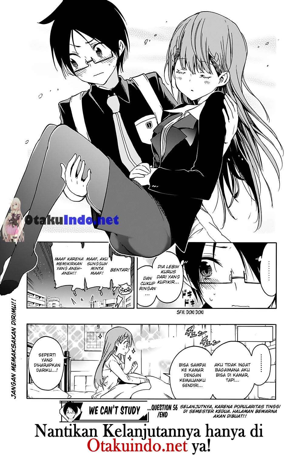 Bokutachi wa Benkyou ga Dekinai Chapter 56 - halaman 19
