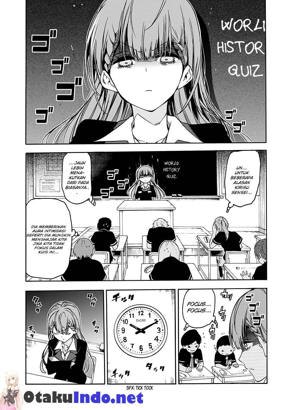 Bokutachi wa Benkyou ga Dekinai Chapter 56 - halaman 5