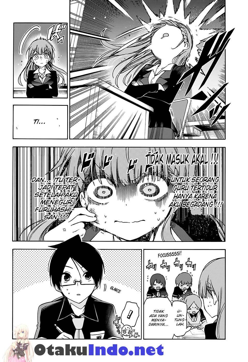 Bokutachi wa Benkyou ga Dekinai Chapter 56 - halaman 6
