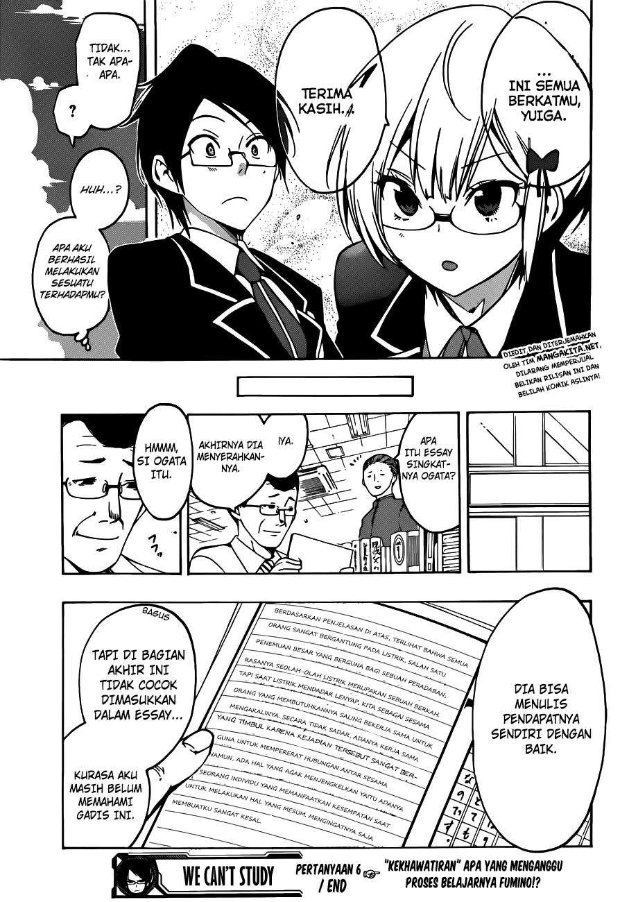 Bokutachi wa Benkyou ga Dekinai Chapter 6 - halaman 21