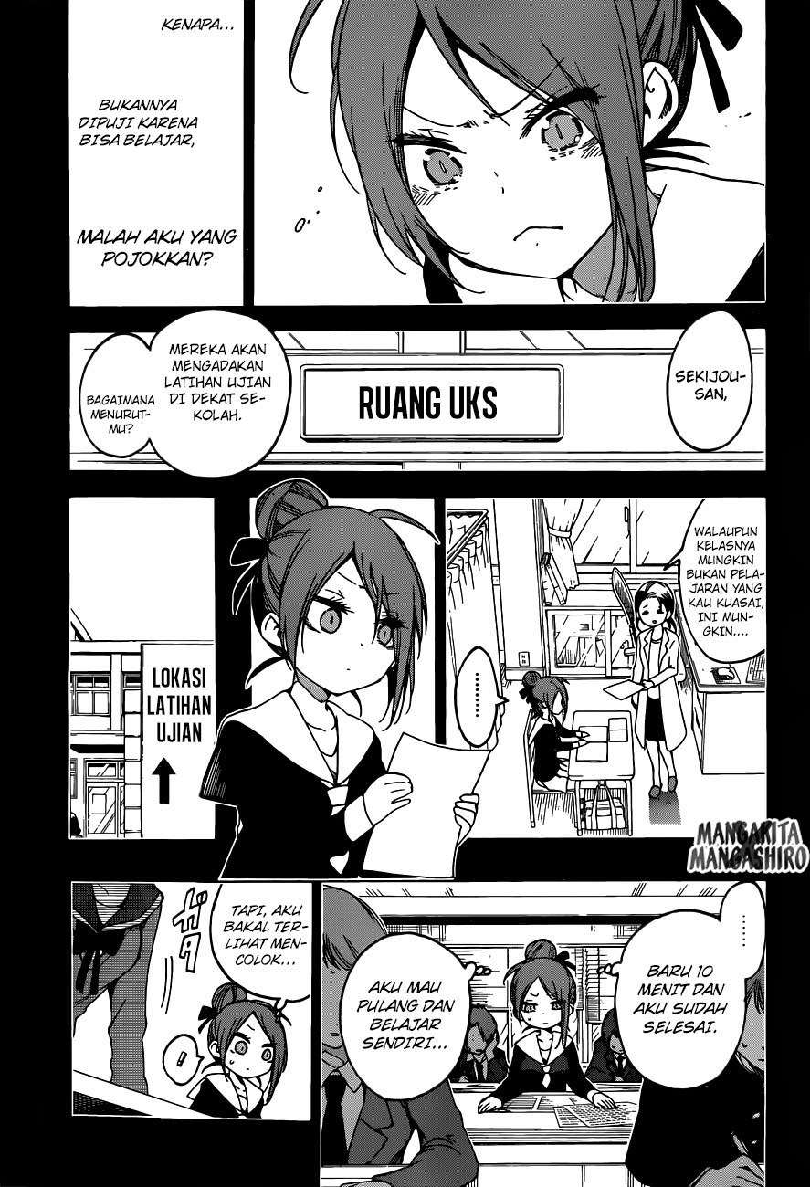 Bokutachi wa Benkyou ga Dekinai Chapter 62 - halaman 10