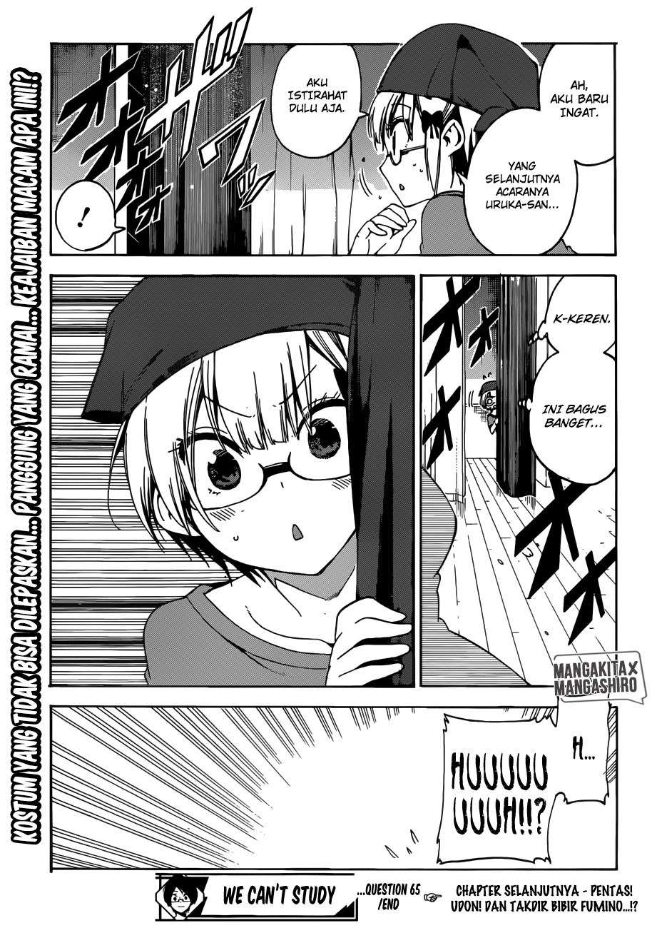 Bokutachi wa Benkyou ga Dekinai Chapter 65 - halaman 20