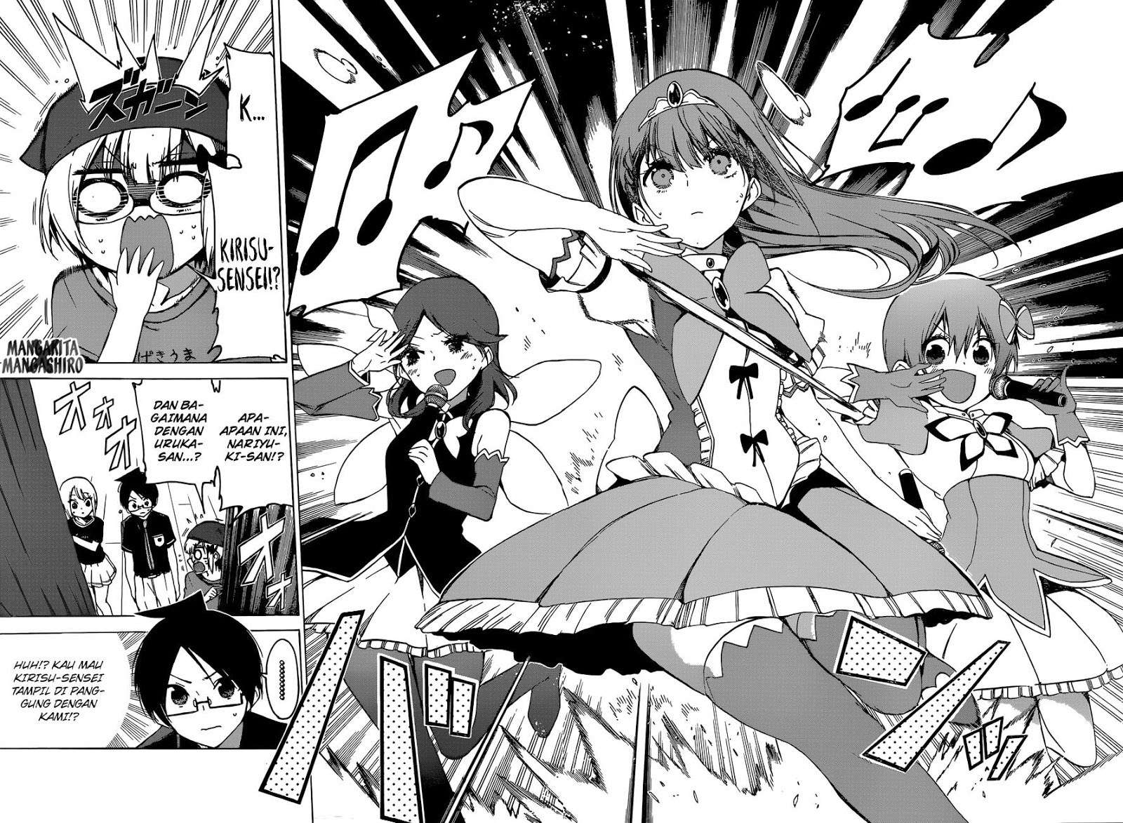 Bokutachi wa Benkyou ga Dekinai Chapter 66 - halaman 3