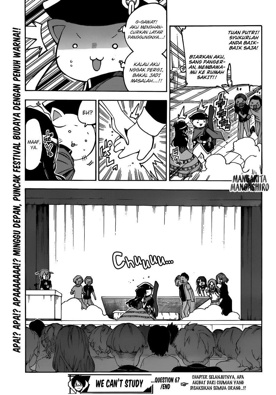 Bokutachi wa Benkyou ga Dekinai Chapter 67 - halaman 20