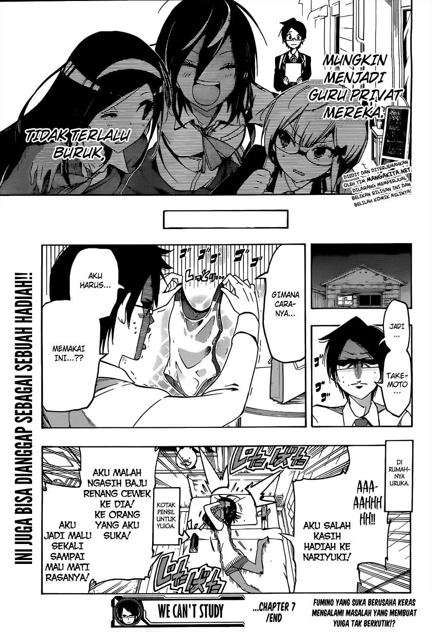 Bokutachi wa Benkyou ga Dekinai Chapter 7 - halaman 20