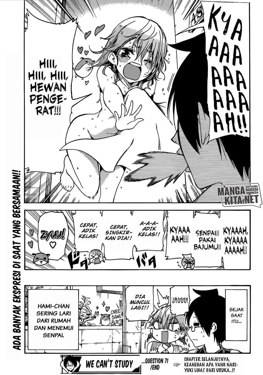Bokutachi wa Benkyou ga Dekinai Chapter 71 - halaman 20