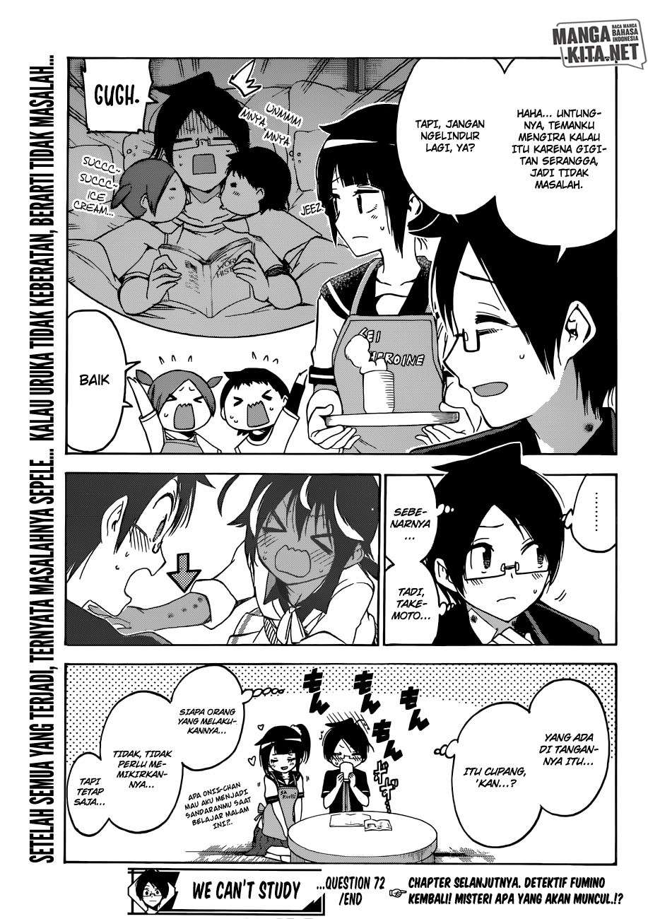 Bokutachi wa Benkyou ga Dekinai Chapter 72 - halaman 20