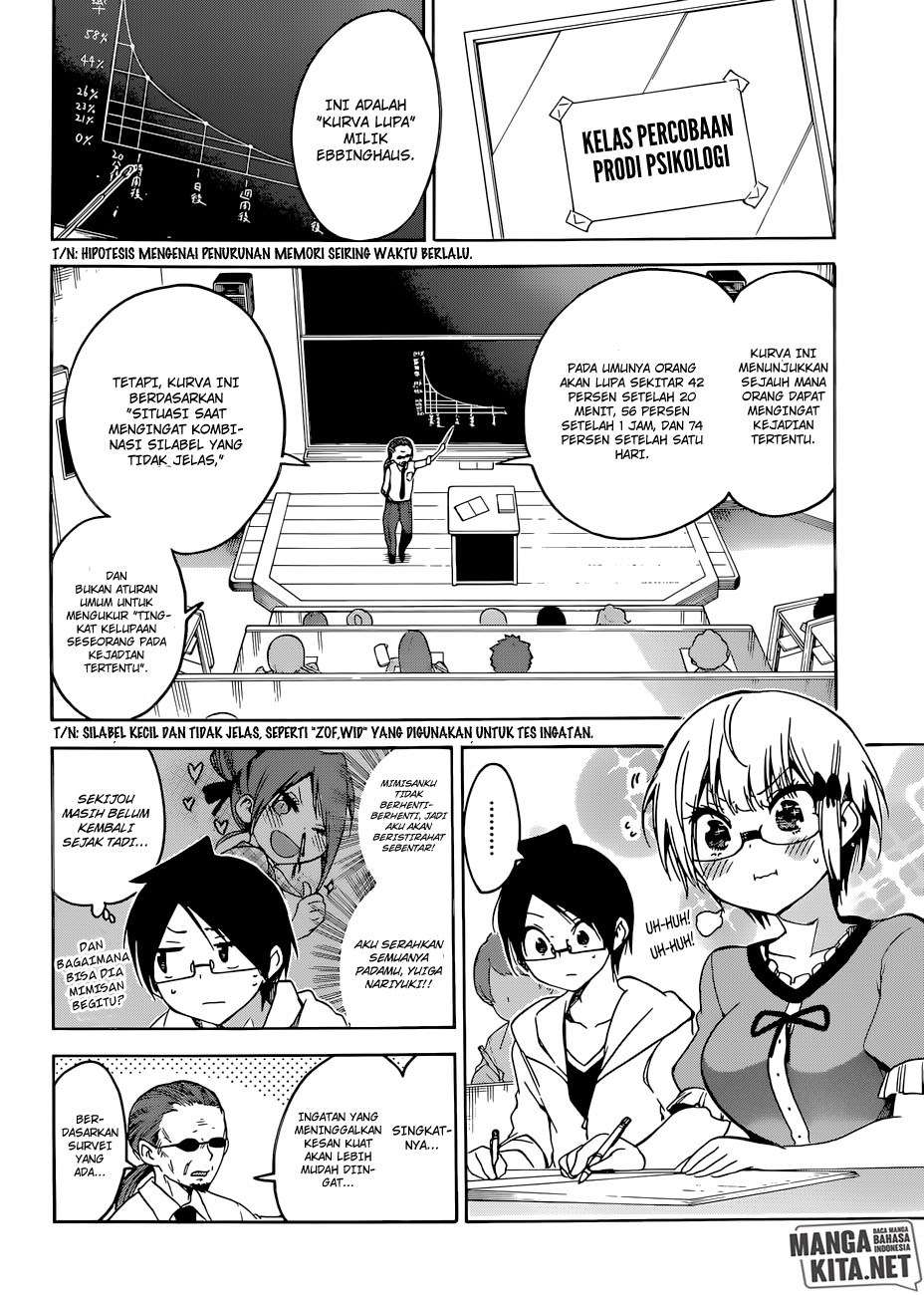 Bokutachi wa Benkyou ga Dekinai Chapter 81 - halaman 11