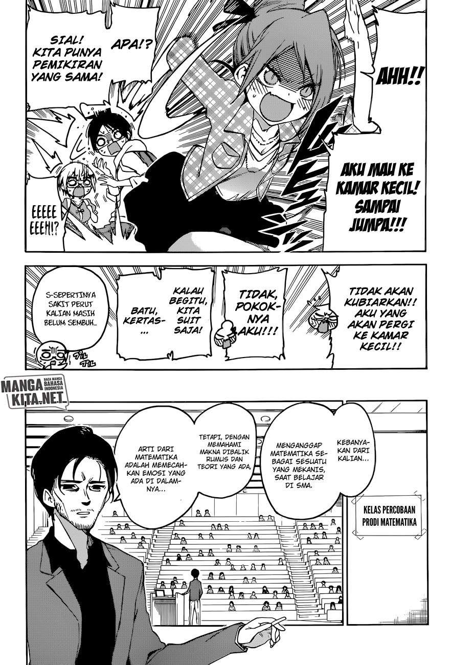 Bokutachi wa Benkyou ga Dekinai Chapter 81 - halaman 7