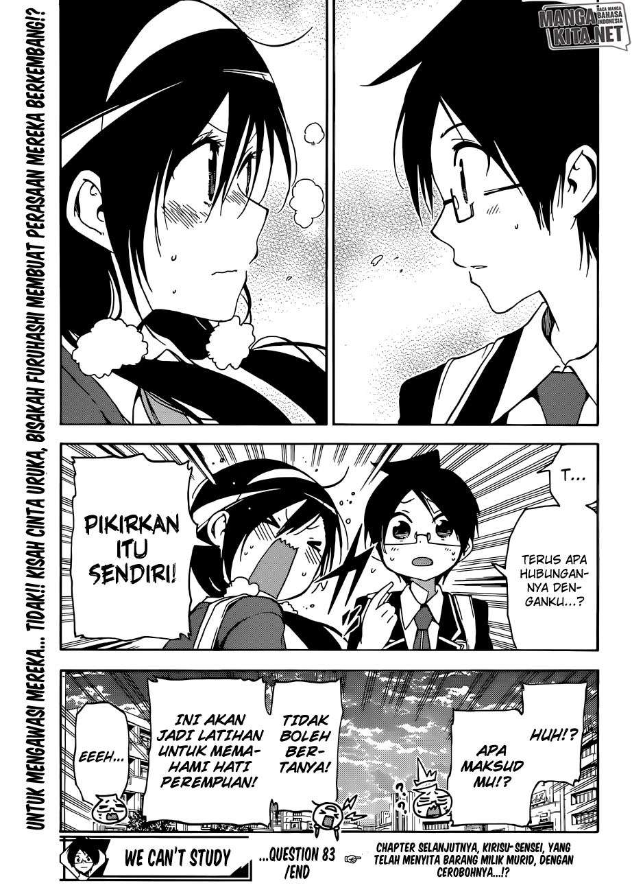 Bokutachi wa Benkyou ga Dekinai Chapter 83 - halaman 22