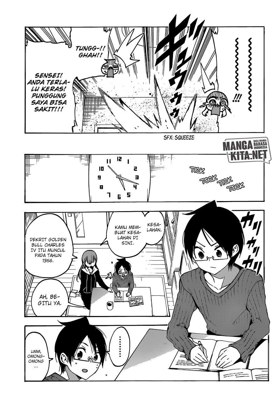 Bokutachi wa Benkyou ga Dekinai Chapter 84 - halaman 18