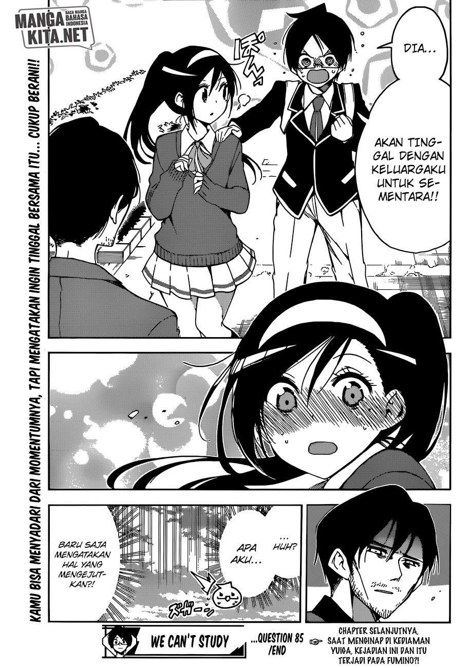 Bokutachi wa Benkyou ga Dekinai Chapter 85 - halaman 20