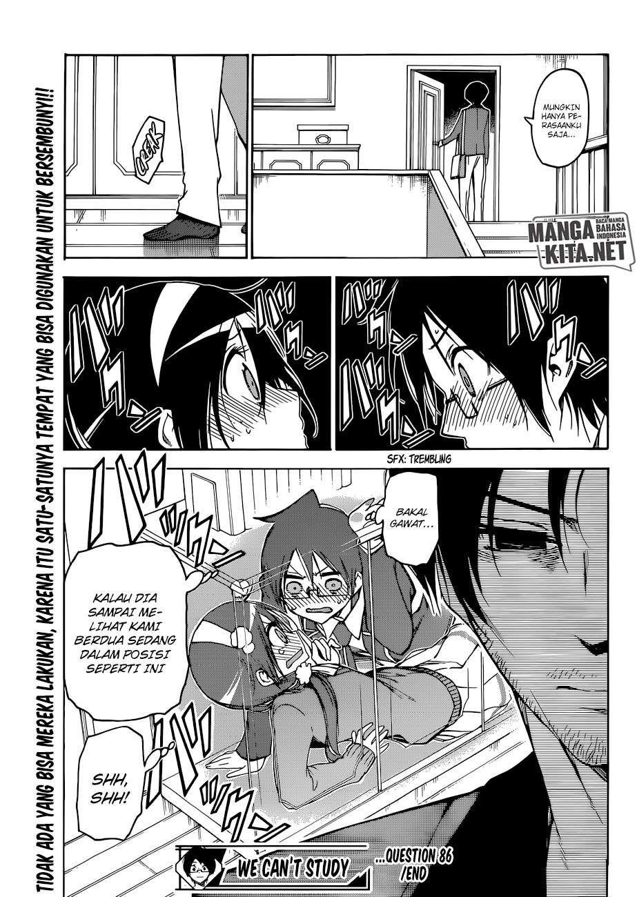 Bokutachi wa Benkyou ga Dekinai Chapter 86 - halaman 20