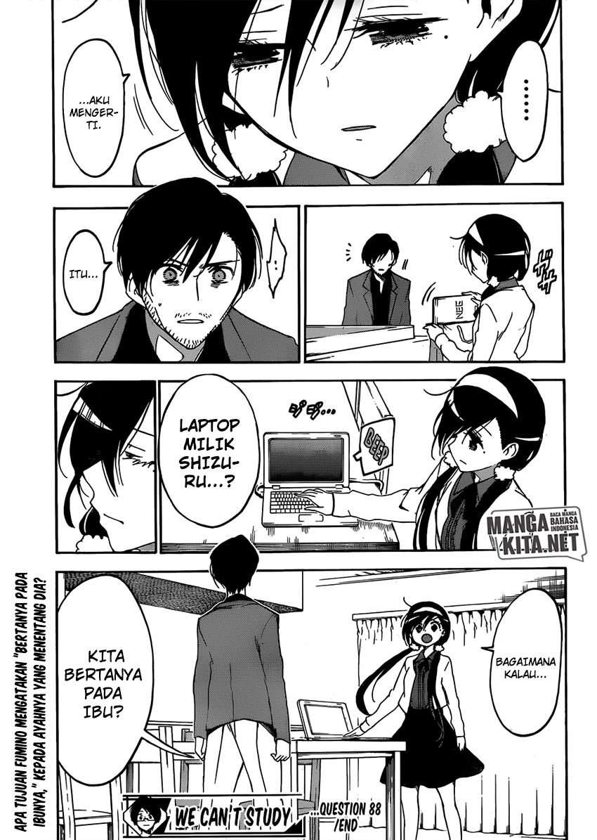 Bokutachi wa Benkyou ga Dekinai Chapter 88 - halaman 21