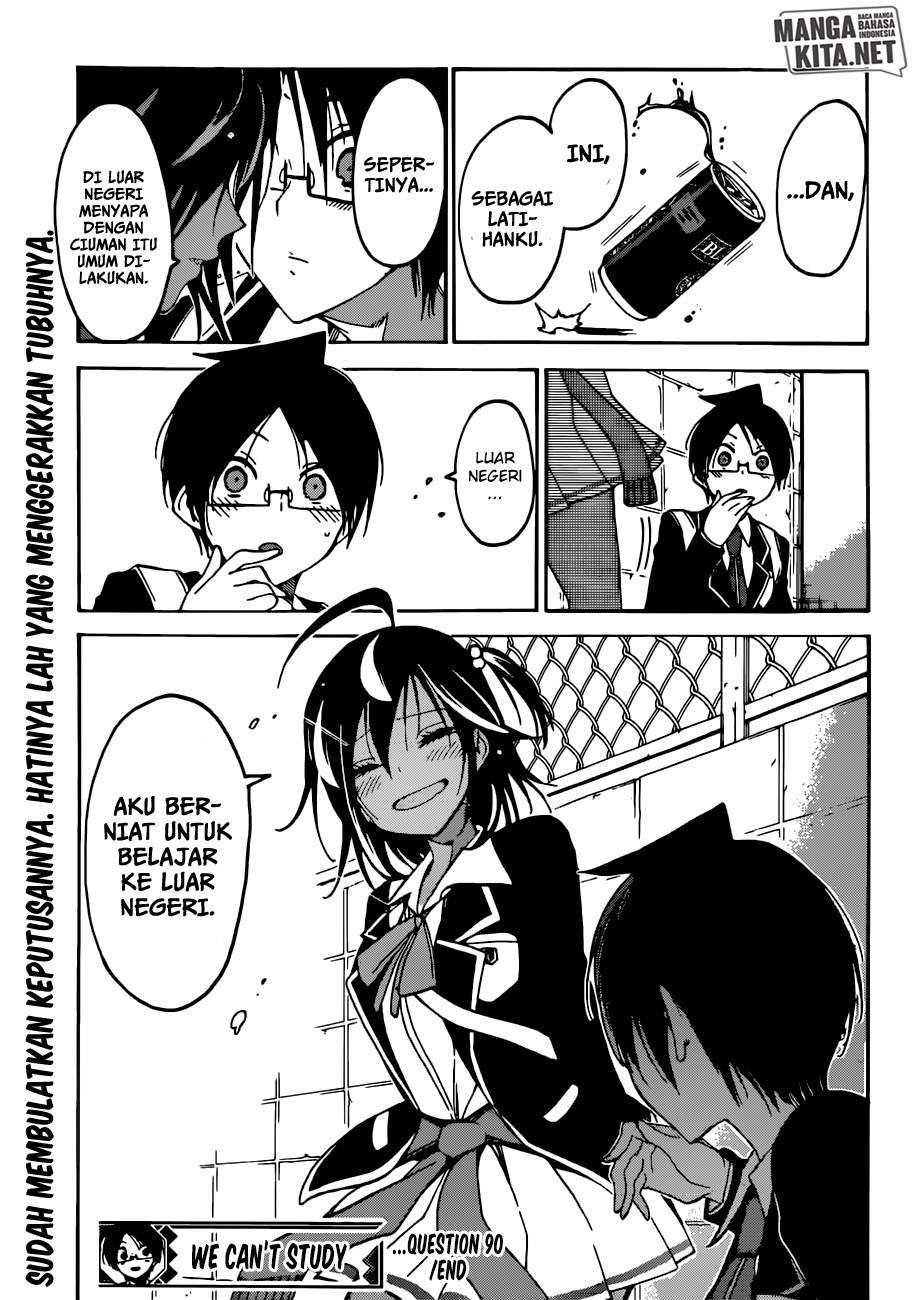 Bokutachi wa Benkyou ga Dekinai Chapter 90 - halaman 20