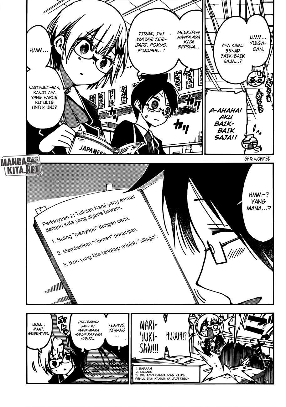 Bokutachi wa Benkyou ga Dekinai Chapter 91 - halaman 10