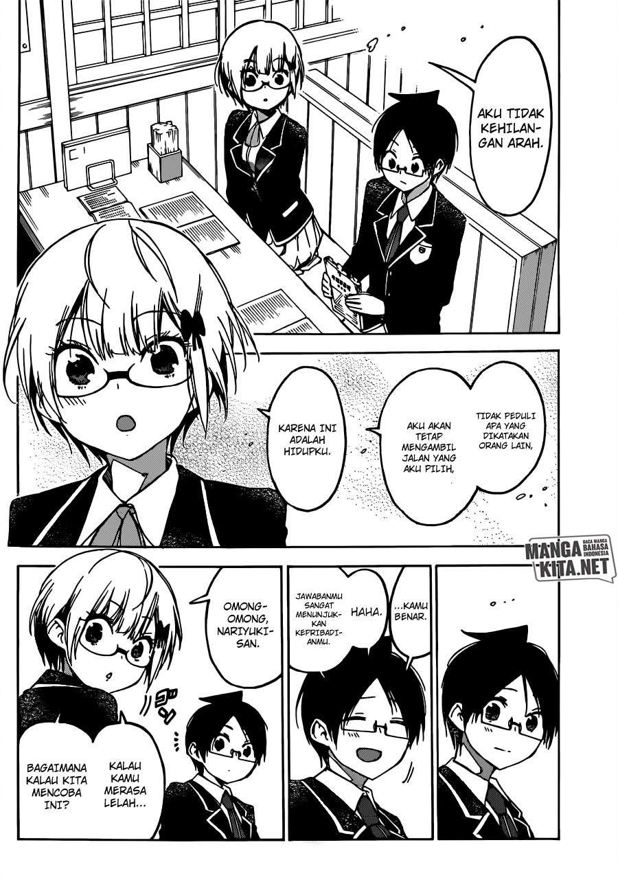Bokutachi wa Benkyou ga Dekinai Chapter 91 - halaman 13