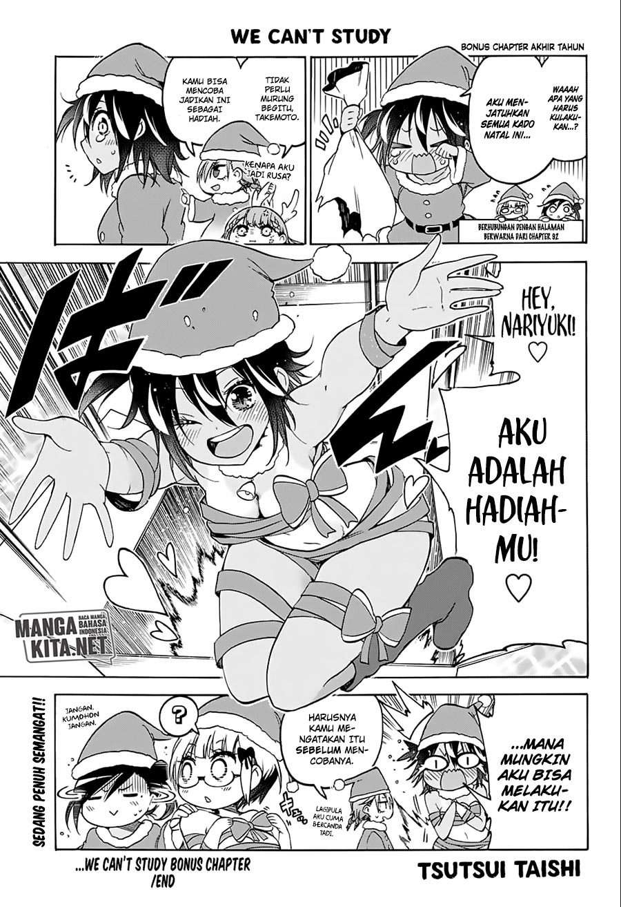 Bokutachi wa Benkyou ga Dekinai Chapter 92.1 - halaman 2