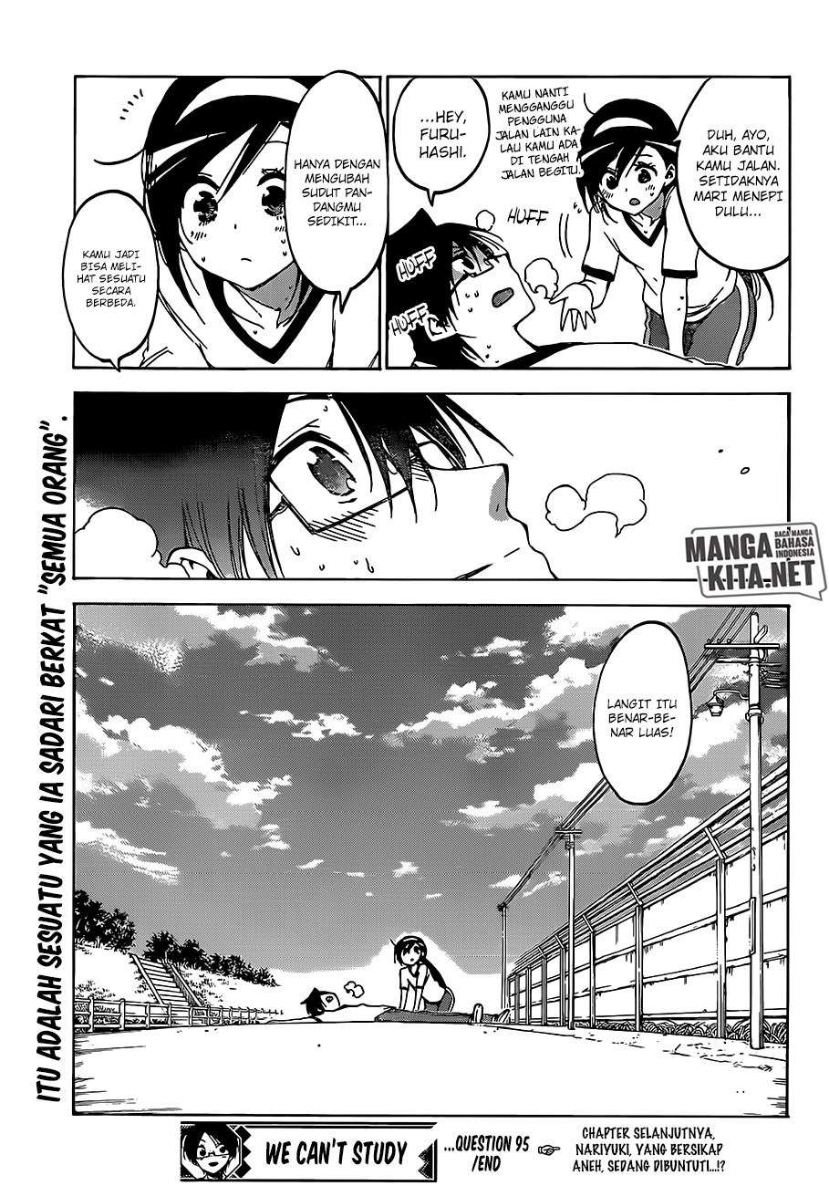 Bokutachi wa Benkyou ga Dekinai Chapter 95 - halaman 21