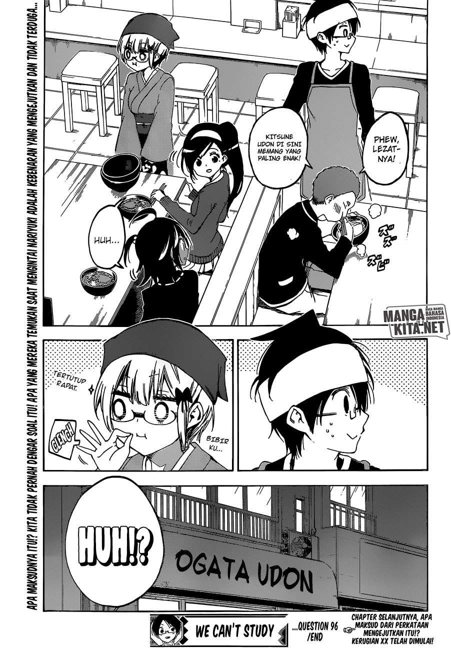 Bokutachi wa Benkyou ga Dekinai Chapter 96 - halaman 20