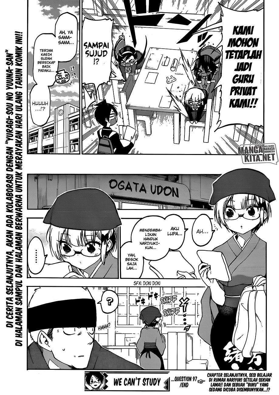 Bokutachi wa Benkyou ga Dekinai Chapter 97 - halaman 20