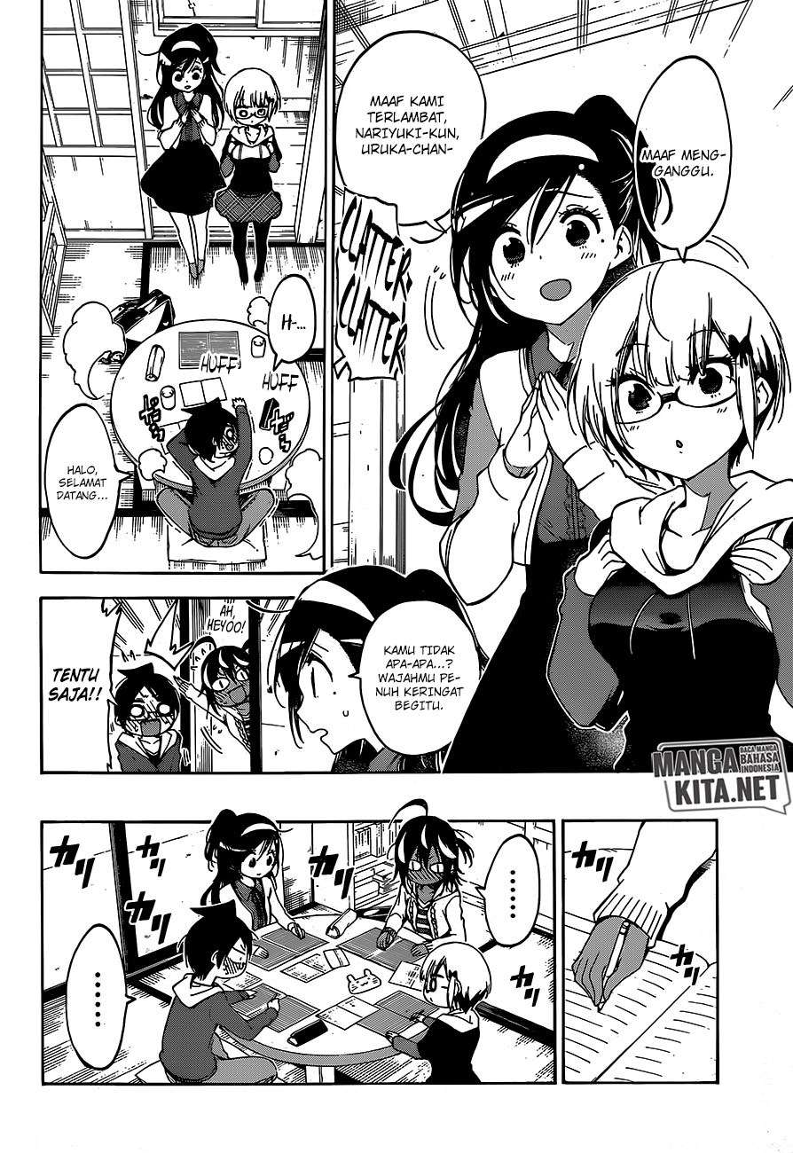 Bokutachi wa Benkyou ga Dekinai Chapter 98 - halaman 13